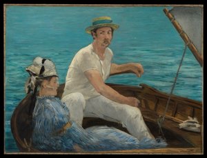 Csónakázás alkotó: Édouard Manet