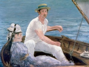 Csónakázás, 1874 alkotó: Édouard Manet