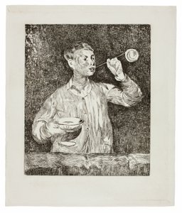 Fiú Szappanbuborékot fúj alkotó: Édouard Manet