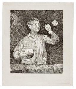 Fiú Szappanbuborékot fúj alkotó: Édouard Manet