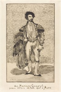 Don Mariano Camprubi (A táncos) alkotó: Édouard Manet