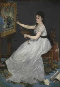 Eva Gonzalès. 1870 alkotó: Édouard Manet