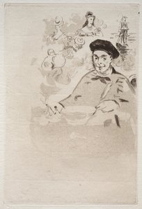 Theodore de Banville Les Ballades című kötetének előlapja alkotó: Édouard Manet