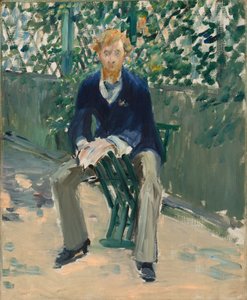 George Moore a Művészkertben alkotó: Édouard Manet
