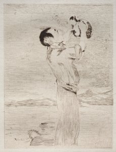A vízivó. alkotó: Édouard Manet