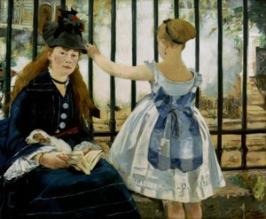 A vasút alkotó: Édouard Manet