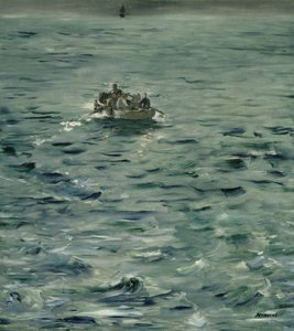 Rochefort szökése alkotó: Édouard Manet