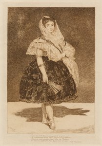 Lola de Valencia alkotó: Édouard Manet