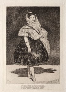Lola de Valencia alkotó: Édouard Manet