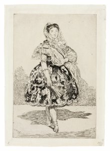 Lola de Valencia alkotó: Édouard Manet
