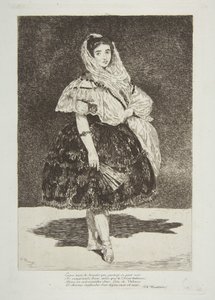 Lola de Valence alkotó: Édouard Manet