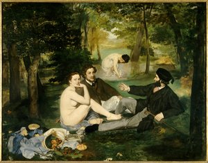 Ebéd a füvön alkotó: Édouard Manet