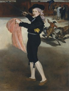 Mademoiselle V. . . egy Espada jelmezében, 1862. alkotó: Édouard Manet