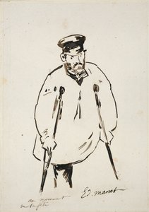 Mankós ember, 1850-1880 alkotó: Édouard Manet
