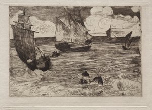 Tengeri. alkotó: Édouard Manet