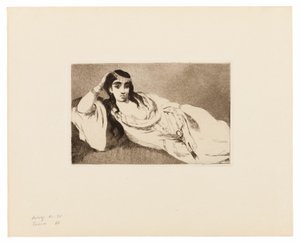 Odaliszk alkotó: Édouard Manet