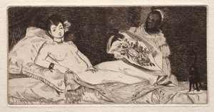 Olympia, 1867. alkotó: Édouard Manet