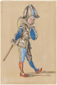 Polichinelle alkotó: Édouard Manet