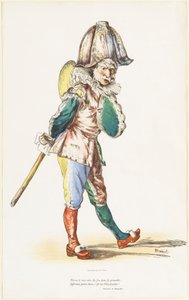Polichinelle alkotó: Édouard Manet