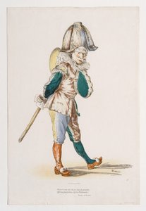 Polichinelle alkotó: Édouard Manet