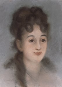 Eva Gonzalès portréja alkotó: Édouard Manet