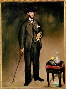 Theodore Duret portréja ... (festmény, vászon) alkotó: Édouard Manet
