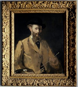 Önarckép palettával Edouard Manet festménye (1832-1883) 1879 Magángyűjtemény alkotó: Édouard Manet