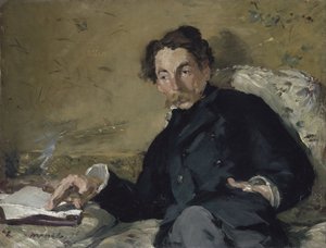 Stéphane Mallarmé alkotó: Édouard Manet