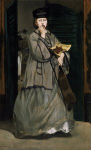 Utcai énekesnő alkotó: Édouard Manet