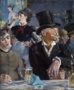 A kávéházi koncert alkotó: Édouard Manet