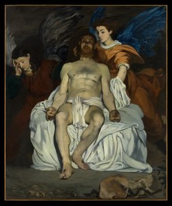 A halott Krisztus angyalokkal alkotó: Édouard Manet