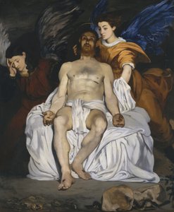 A halott Krisztus angyalokkal alkotó: Édouard Manet