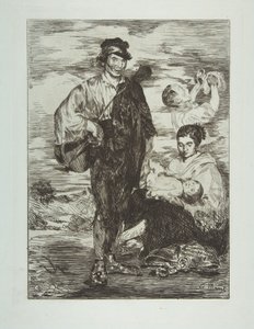 Cigányok (Les Gitanos) alkotó: Édouard Manet