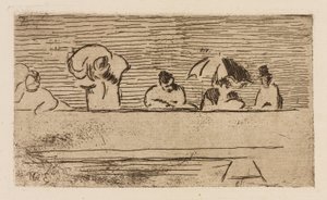 A híd párkánya, 5. tábla a Le Fleuve-ból alkotó: Édouard Manet