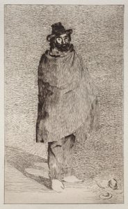 A filozófus (metszet és száraztű) alkotó: Édouard Manet