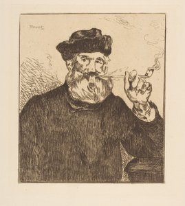 A dohányos. alkotó: Édouard Manet