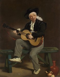 A spanyol énekes, 1860. alkotó: Édouard Manet