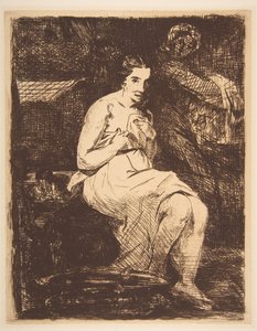 A WC, 1862. alkotó: Édouard Manet