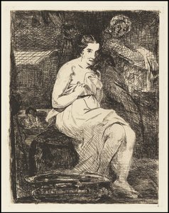 A WC, 1862 alkotó: Édouard Manet