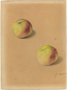 Két alma, 1880. alkotó: Édouard Manet