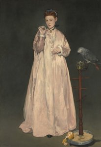 Fiatal hölgy 1866-ban alkotó: Édouard Manet