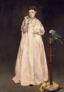Fiatal hölgy 1866-ban, 1866-ban alkotó: Édouard Manet