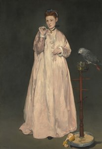 Fiatal hölgy 1866-ban, 1866-ban. alkotó: Édouard Manet