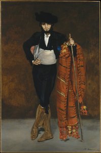 Fiatal férfi majo jelmezben alkotó: Édouard Manet