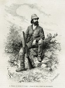 Emile Arthur Thouar portréja alkotó: Edouard Riou