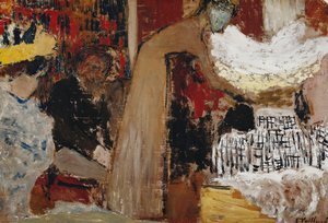 Az előadáson; Au Spectacle, 1895 körül alkotó: Edouard Vuillard