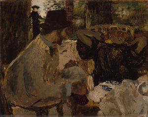 Beszélgetés, 1897-8 alkotó: Edouard Vuillard