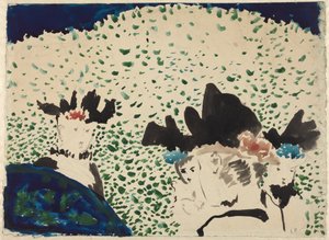 Négy hölgy díszes kalapban alkotó: Edouard Vuillard