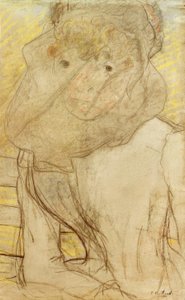 Fiatal nő lila alkotó: Edouard Vuillard