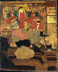 Az illuzionista szám c. 1895. alkotó: Edouard Vuillard